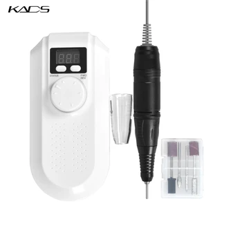 KADS White 30000RPM Professional Rechargeable Electric Nail Drill Machine Portable Manicure Pedicure Manicure Tools for Nail Art
KADS White 30000RPM Professional Rechargeable Electric Nail Drill Machine Portable Manicure Pedicure Manicure Tools for Nail Art