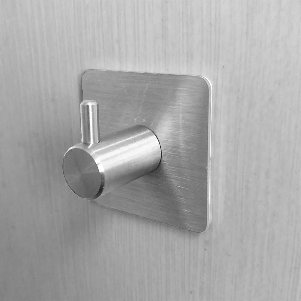 3M Sticker Adhesive Stainless Steel Hooks Wall Door Clothes Coat Hat Hanger Kitchen Bathroom Rustproof Towel Hooks
3M Sticker Adhesive Stainless Steel Hooks Wall Door Clothes Coat Hat Hanger Kitchen Bathroom Rustproof Towel Hooks