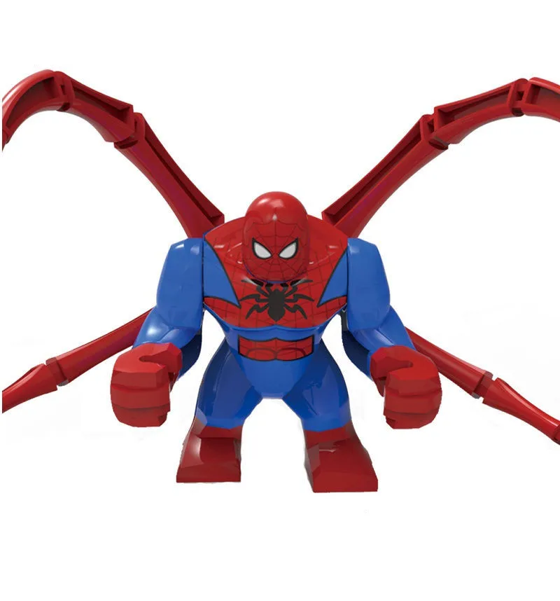 Big Figures Spider-Man Super Heroes Spiderman Building Block Iron Man Bricks Avengers Collection Toys For Children Gift
Big Figures Spider-Man Super Heroes Spiderman Building Block Iron Man Bricks Avengers Collection Toys For Children Gift