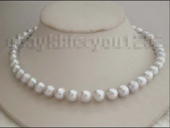 Free shipping >>>>>>17.5" Genuine Natural 10mm Little Gray Round Pearl Necklace #f1522
Free shipping >>>>>>17.5" Genuine Natural 10mm Little Gray Round Pearl Necklace #f1522