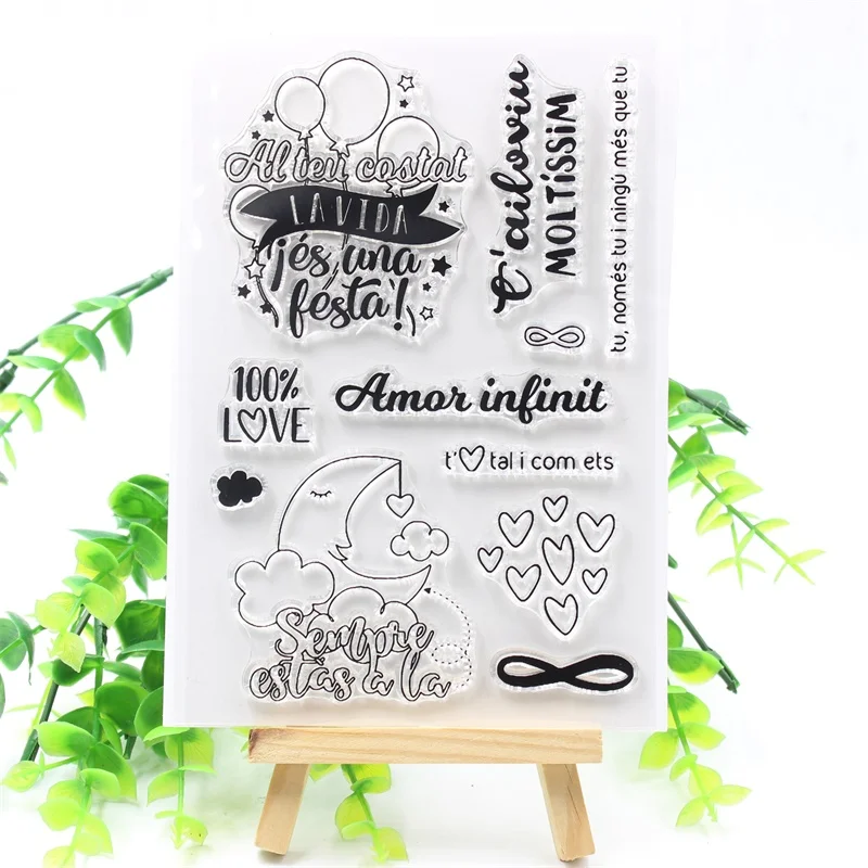YPP CRAFT Love Transparent Clear Silicone Stamps for DIY Scrapbooking/Card Making/Kids Crafts Fun Decoration Supplies 399
YPP CRAFT Love Transparent Clear Silicone Stamps for DIY Scrapbooking/Card Making/Kids Crafts Fun Decoration Supplies 399