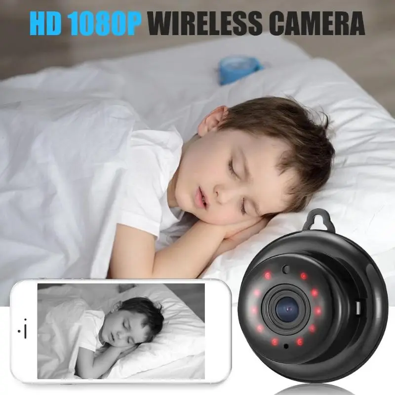 HD 1080P Wireless WiFi Smart Security 1/4"High Definition CMS1MP CMOS Sensor Cloud Storage IP Camera Baby Monitor
HD 1080P Wireless WiFi Smart Security 1/4"High Definition CMS1MP CMOS Sensor Cloud Storage IP Camera Baby Monitor