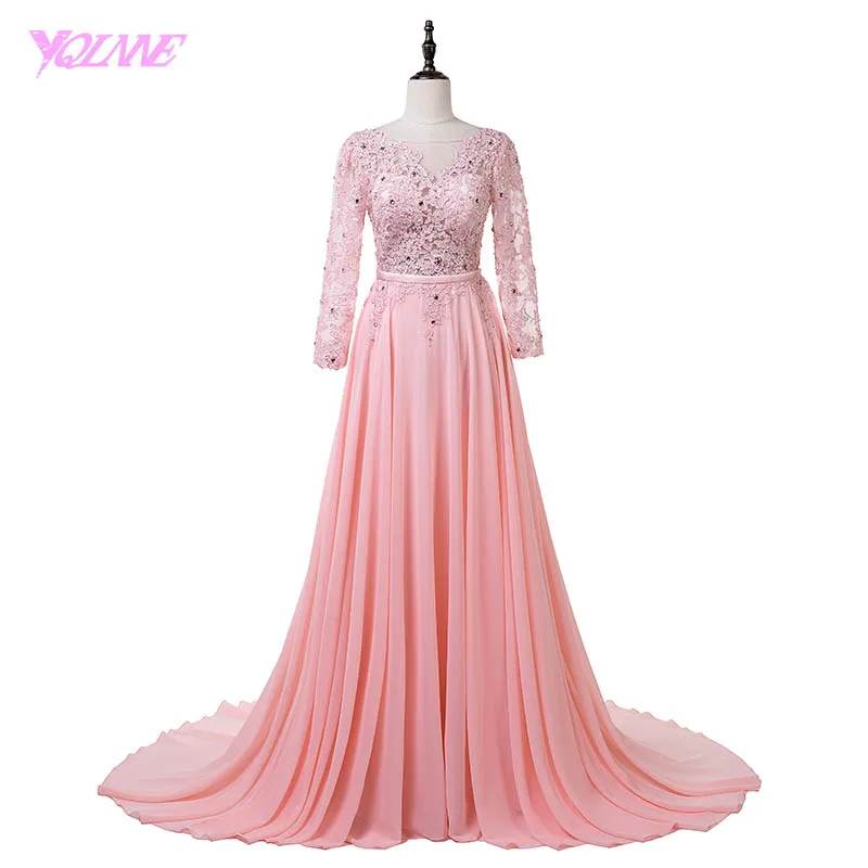 YQLNNE 2018 Purple Crystals Long Prom Dresses Beaded Chiffon Evening Gown Party Dress Vestido De Festa
YQLNNE 2018 Purple Crystals Long Prom Dresses Beaded Chiffon Evening Gown Party Dress Vestido De Festa