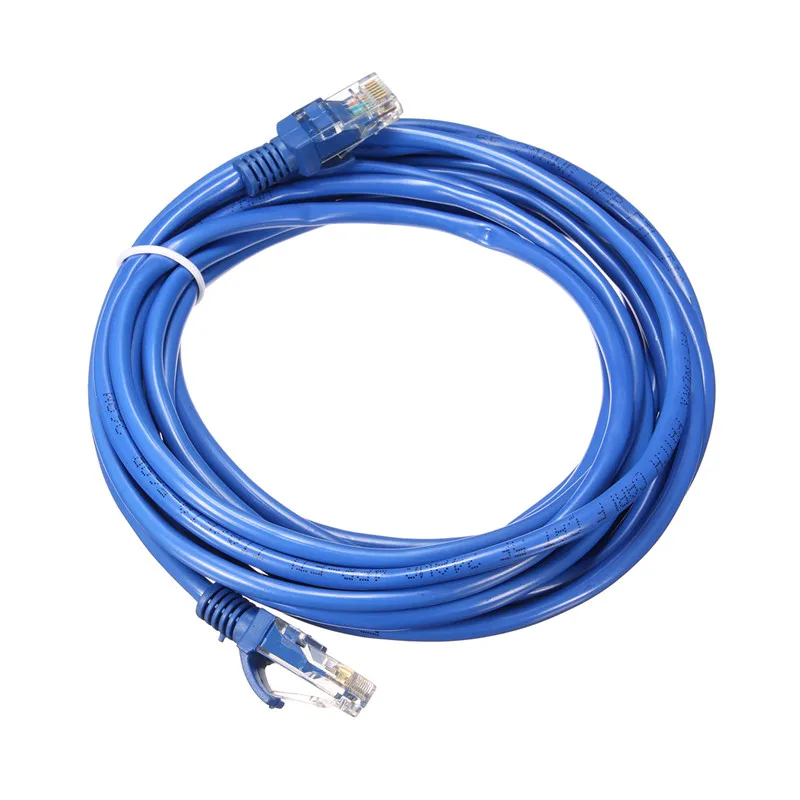 UTP Internet Network LAN Cable Cat 5 RJ45 Ethernet Cable Male to Male Cable Patch Connector Cord Tools For Computer Laptop
UTP Internet Network LAN Cable Cat 5 RJ45 Ethernet Cable Male to Male Cable Patch Connector Cord Tools For Computer Laptop