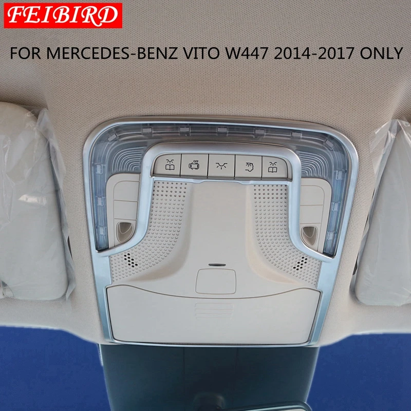 Accessories For Mercedes-Benz Vito W447 2014 2015 2016 2017 2018 Front Upper Roof Reading Light Lamp Molding Cover Kit Trim
Accessories For Mercedes-Benz Vito W447 2014 2015 2016 2017 2018 Front Upper Roof Reading Light Lamp Molding Cover Kit Trim