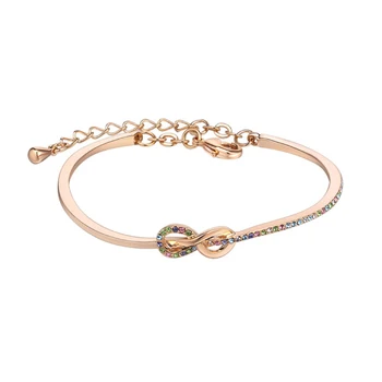 2018 New hot sale fashion letter number 8 Bangle with Austrian Crystal good for Christmas Bijoux Gift
2018 New hot sale fashion letter number 8 Bangle with Austrian Crystal good for Christmas Bijoux Gift