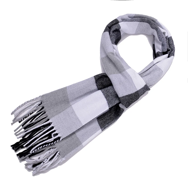 Модный мужской зимний шарф оптовая продажа теплые мягкие шарфы хлопковые
