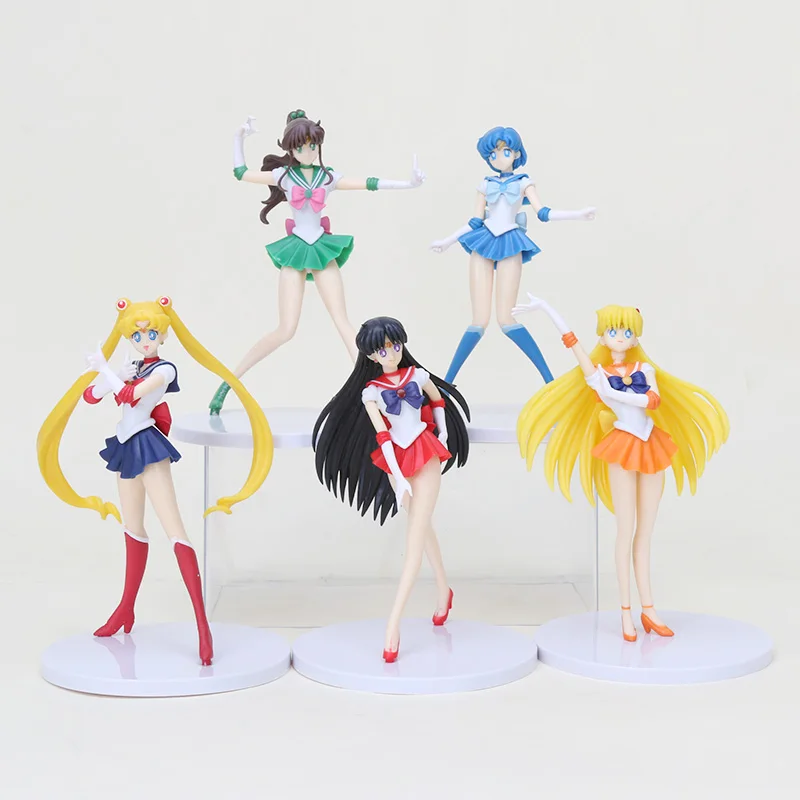 5pcs/set Sailor Moon Break Time 16cm Sailor figure Mercury Mars Venus Jupiter PVC Action Figure Model Toy
5pcs/set Sailor Moon Break Time 16cm Sailor figure Mercury Mars Venus Jupiter PVC Action Figure Model Toy