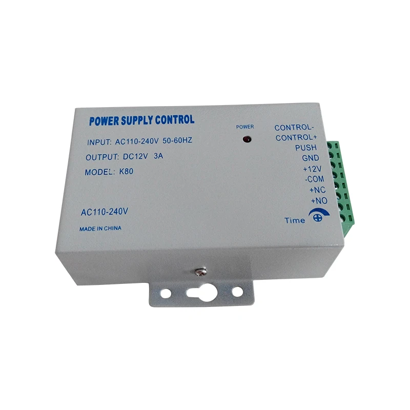 Access Control System Power Supply DC12V 3A AC 220V 50HZ Home Security High Quality 
Access Control System Power Supply DC12V 3A AC 220V 50HZ Home Security High Quality