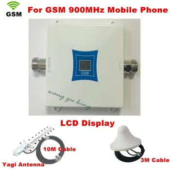 Full Set LCD display mobile phone mini GSM 900mhz signal repeater / repetidor cell phone signal booster amplifier Yagi Antenna
Full Set LCD display mobile phone mini GSM 900mhz signal repeater / repetidor cell phone signal booster amplifier Yagi Antenna