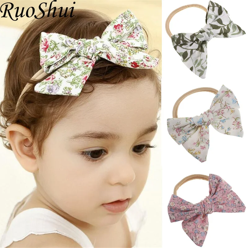 12 Colors Baby Girls Bow Print Flower Bohemian Elastic Headband Hairband Children Cute Ribbon Cotton Headdress Hair Accessories
12 Colors Baby Girls Bow Print Flower Bohemian Elastic Headband Hairband Children Cute Ribbon Cotton Headdress Hair Accessories