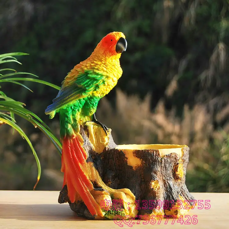 European garden decoration photography props mini plant flower pot resin fleshy Parrot
European garden decoration photography props mini plant flower pot resin fleshy Parrot