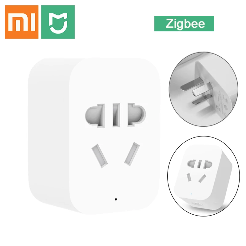 Xiaomi MiJia Smart Socket Plug Mi Zigbee Wireless Control Switches Power Charger work with mijia mihome app for Android IOS
Xiaomi MiJia Smart Socket Plug Mi Zigbee Wireless Control Switches Power Charger work with mijia mihome app for Android IOS