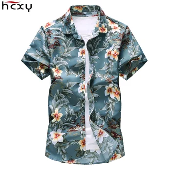 HCXY 2019 Summer Men's Causal Shirts Floral Printing Men Short-sleeved Shirt Male Short sleeve Print Plus size 5XL 6XL 7XL
HCXY 2019 Summer Men's Causal Shirts Floral Printing Men Short-sleeved Shirt Male Short sleeve Print Plus size 5XL 6XL 7XL