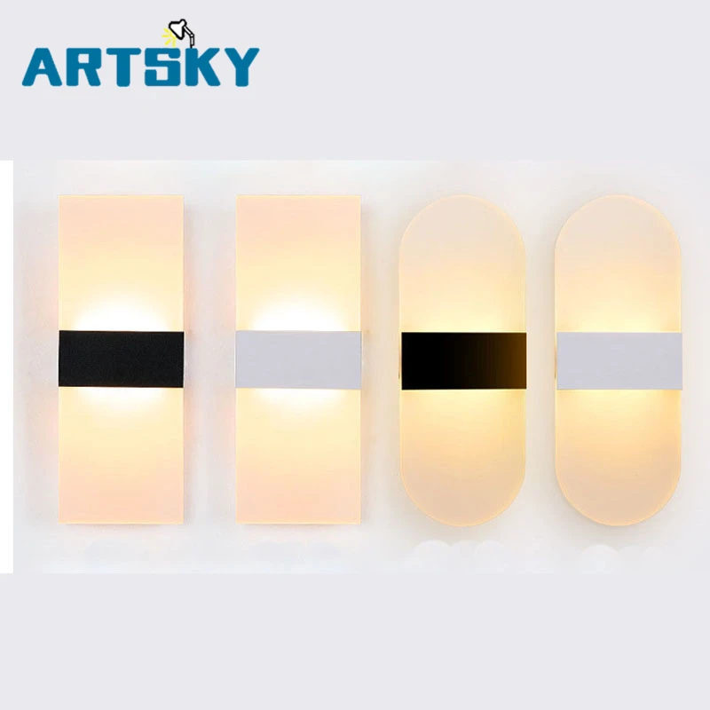 Modern Led Wall Lamp Acrylic Bedside Lamp Living Room Wall Sconces Living Sitting Room Foyer Bathroom Wall Lights for Decoration
Modern Led Wall Lamp Acrylic Bedside Lamp Living Room Wall Sconces Living Sitting Room Foyer Bathroom Wall Lights for Decoration
