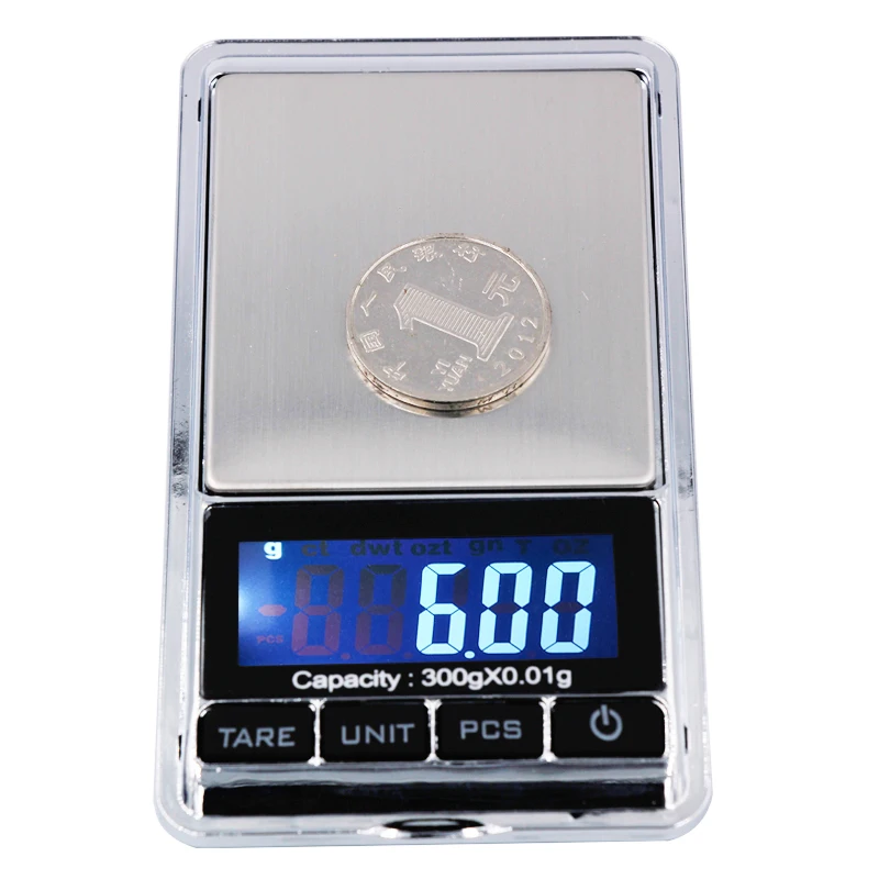 300g x 0.01g Mini Pocket scale weight balance Digital Jewelry Scales Gram LCD Display with backlight 20% off
300g x 0.01g Mini Pocket scale weight balance Digital Jewelry Scales Gram LCD Display with backlight 20% off