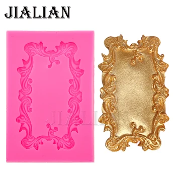 mirror/picture frame modelling 3D Silicone Molds Cake Decoration Fondant tools chocolate sugar art displays T0546
mirror/picture frame modelling 3D Silicone Molds Cake Decoration Fondant tools chocolate sugar art displays T0546