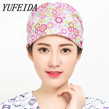 YUFEIDA Medical Cap Unisex Printing Surgical Caps Doctor and Nurse Working-wear Adjustable Scurb Caps for Hospital Stuff
YUFEIDA Medical Cap Unisex Printing Surgical Caps Doctor and Nurse Working-wear Adjustable Scurb Caps for Hospital Stuff