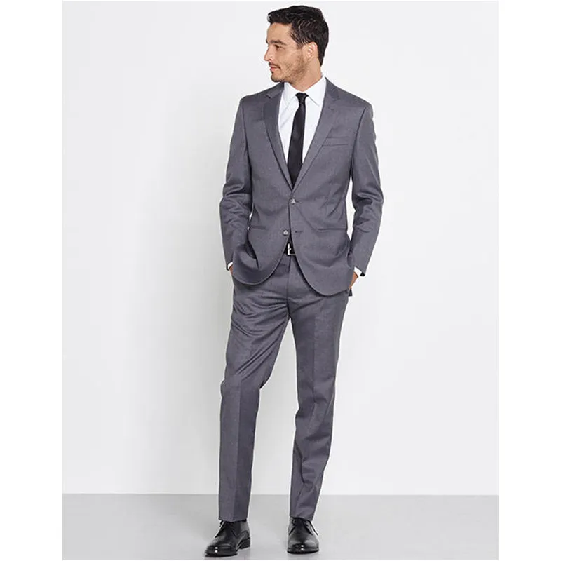Promotion New Fashion Maillot Homme Grey Notch Lapel Three Pockets Man Wears Mens Suits Wedding Groom (Jacket+Pant)
Promotion New Fashion Maillot Homme Grey Notch Lapel Three Pockets Man Wears Mens Suits Wedding Groom (Jacket+Pant)
