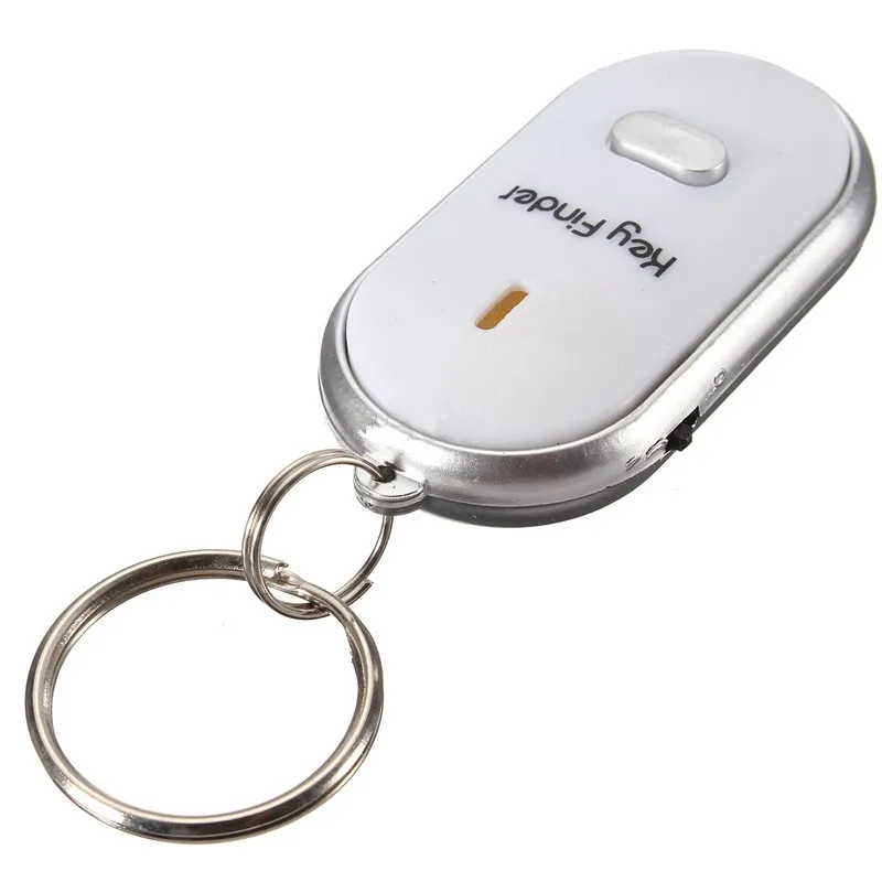 1PC Silver LED Key Finder Locator Find Lost Keys Chain Keychain Whistle Sound Control Key Holder Rings Women Men Jewelry
1PC Silver LED Key Finder Locator Find Lost Keys Chain Keychain Whistle Sound Control Key Holder Rings Women Men Jewelry