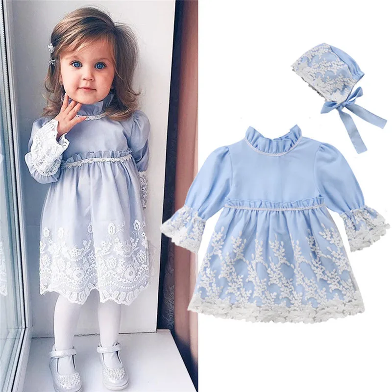 Toddler Girl Princess Dress Kids Long Sleeve Party Tutu Dresses+Hat 2Pcs Floral Lace Vintage Europe Style Lady Dress Clothes
Toddler Girl Princess Dress Kids Long Sleeve Party Tutu Dresses+Hat 2Pcs Floral Lace Vintage Europe Style Lady Dress Clothes