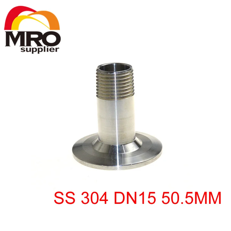 1/2" DN15 Sanitary Male Threaded Ferrule Pipe Fitting Tri Clamp Type Stainless Steel SS304 SS001
1/2" DN15 Sanitary Male Threaded Ferrule Pipe Fitting Tri Clamp Type Stainless Steel SS304 SS001