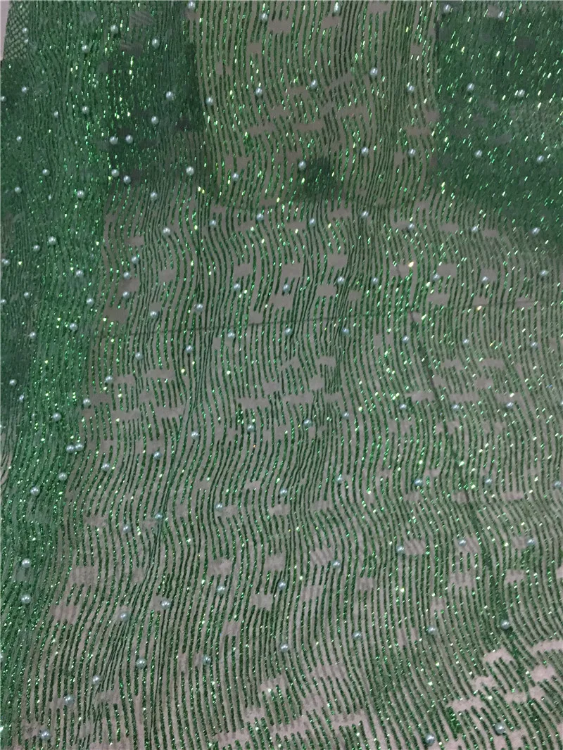 Green color glitter with pearls Lace Fabric for fashion dress H-1935 Glued Glitter tulle fabric for fashion dress
Green color glitter with pearls Lace Fabric for fashion dress H-1935 Glued Glitter tulle fabric for fashion dress