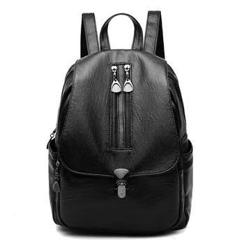 2019 Korean version of the Oval double shoulder bag multi-pocket college style women backpack fashion travel bag one issue
2019 Korean version of the Oval double shoulder bag multi-pocket college style women backpack fashion travel bag one issue