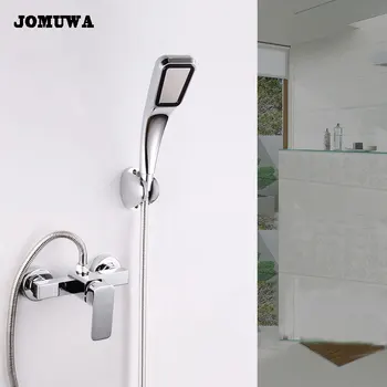 Wall Mounted Bathroom Shower Faucet Cold and Hot Water Mixer Tap with Hand Shower,Shower Head Single Handle
Wall Mounted Bathroom Shower Faucet Cold and Hot Water Mixer Tap with Hand Shower,Shower Head Single Handle