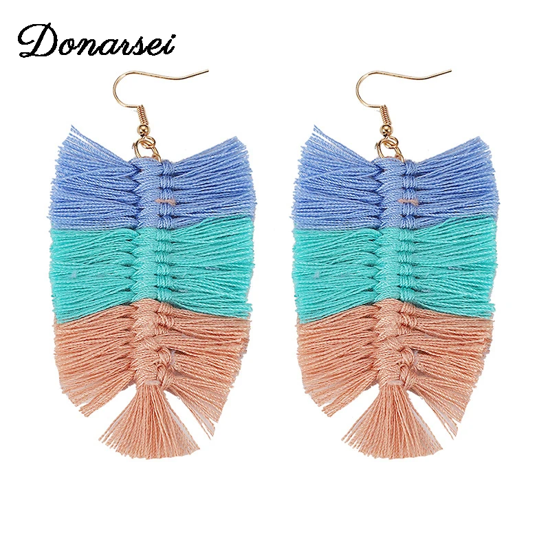 Donarsei Ethnic Hit Color Rope Fringe Earrings For Women Bohemian Handmade Rattan Tassel Drop Earrings Boho Jewelry
Donarsei Ethnic Hit Color Rope Fringe Earrings For Women Bohemian Handmade Rattan Tassel Drop Earrings Boho Jewelry