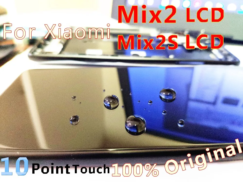 Original Forxiaomi mi mix 2 display mi mix2S Lcd screen Display+Touch panel digitizer with frame mix2s display free shipping
Original Forxiaomi mi mix 2 display mi mix2S Lcd screen Display+Touch panel digitizer with frame mix2s display free shipping