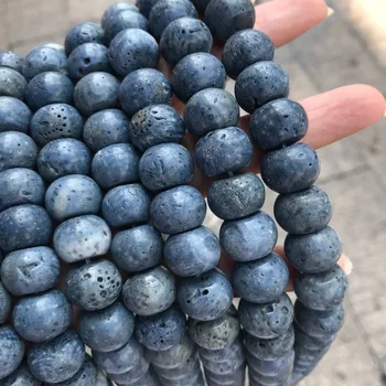 Natural Blue Coral Stone Beads 10x14mm Loose Coral Abacus Beads For Jewelry Making 1 Strand About 38pcs Bead DIY Accessories
Natural Blue Coral Stone Beads 10x14mm Loose Coral Abacus Beads For Jewelry Making 1 Strand About 38pcs Bead DIY Accessories