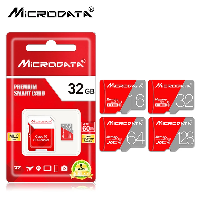 High Speed Tarjeta SD 64GB 128GB Micro SD Card Memory Card 16GB 32GB U1 Flash Card microsd mini tf card for Phone/Tablet/Camera
High Speed Tarjeta SD 64GB 128GB Micro SD Card Memory Card 16GB 32GB U1 Flash Card microsd mini tf card for Phone/Tablet/Camera
