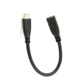 USB-C USB 3.1 Type C Male to Female Extension Data Cable for 12 inch Laptop Tablet & Cell Phone
USB-C USB 3.1 Type C Male to Female Extension Data Cable for 12 inch Laptop Tablet & Cell Phone