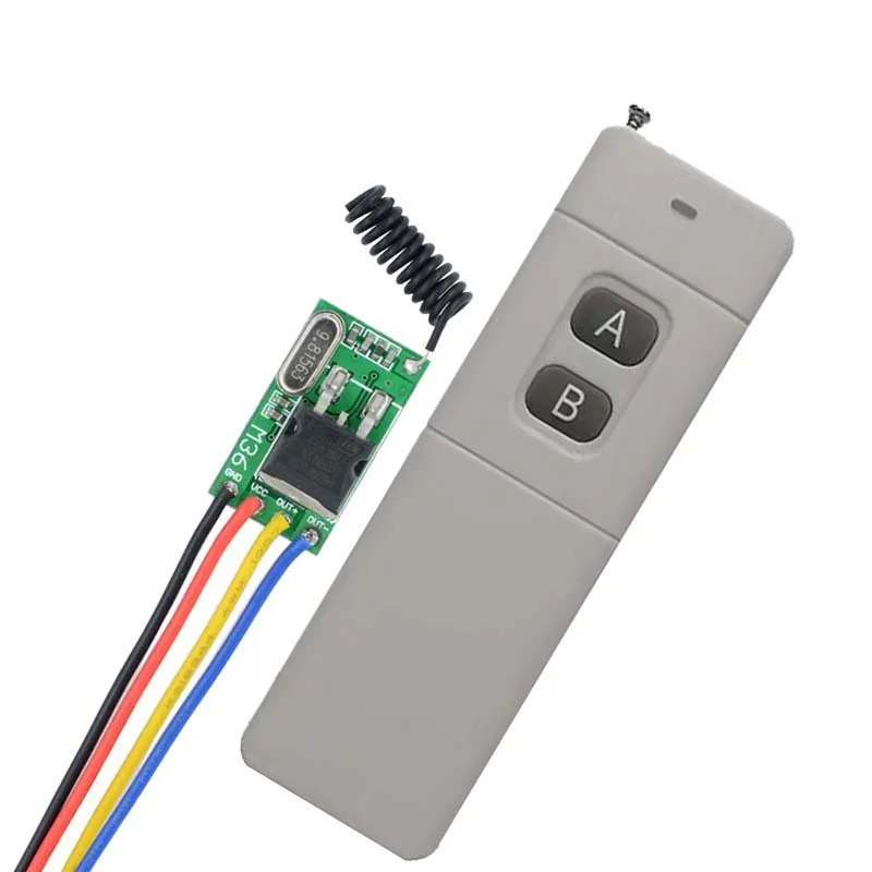 Mini Remote Control Switch DC6V-36V 7.4 6V 9V 12V 16V 24V 28V 36V Input Output Power Remote ON OFF Long Range Transmitter
Mini Remote Control Switch DC6V-36V 7.4 6V 9V 12V 16V 24V 28V 36V Input Output Power Remote ON OFF Long Range Transmitter