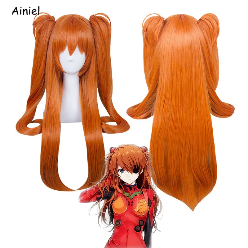 Anime NEON GENESIS EVANGELION EVA Cosplay Asuka Langley Soryu Wigs Orange Ponytail Wig for Women Girls Asuka Langley Wig Cosplay
Anime NEON GENESIS EVANGELION EVA Cosplay Asuka Langley Soryu Wigs Orange Ponytail Wig for Women Girls Asuka Langley Wig Cosplay