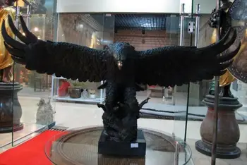 16 European style Bronze Copper spread the Fly wings Eagle hawk Bird Art Statue
16 European style Bronze Copper spread the Fly wings Eagle hawk Bird Art Statue
