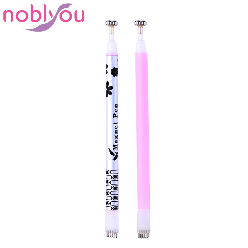 Flower Strip Pattern Cat Eye Magnetic Stick for UV Gel Dual-ended Magnet Pen Manicure Nail Art Tool
Flower Strip Pattern Cat Eye Magnetic Stick for UV Gel Dual-ended Magnet Pen Manicure Nail Art Tool