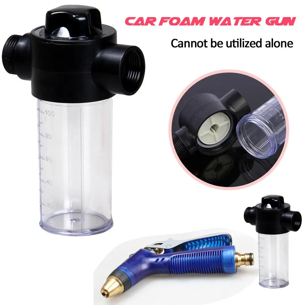 100ml Household Multifunctional Water Gun Foamer Car Washing Water Foam High Pressure Snow Foam Bottle Not Include Water Lance
100ml Household Multifunctional Water Gun Foamer Car Washing Water Foam High Pressure Snow Foam Bottle Not Include Water Lance