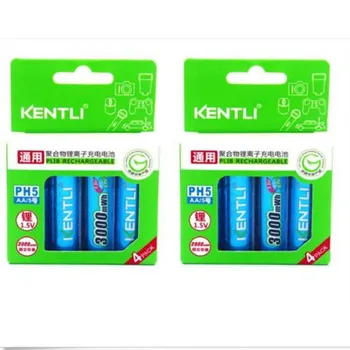 8pcs/lot KENTLI 1.5V 3000mWh AA rechargeable Lithium polymer battery Free shipping
8pcs/lot KENTLI 1.5V 3000mWh AA rechargeable Lithium polymer battery Free shipping