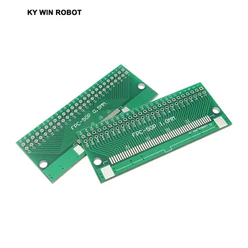Free Shipping 10 PCS/LOT Double Side 0.5mm 1mm FFC FPC 50P 50 Pin to 2.54mm DIP Moudle PCB Board Adapter Socket Plate
Free Shipping 10 PCS/LOT Double Side 0.5mm 1mm FFC FPC 50P 50 Pin to 2.54mm DIP Moudle PCB Board Adapter Socket Plate