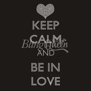 BlingQueen 25PCS/LOT Korean Rhinestone Hot Fix Iron On Bling Transfers Keep Calm and Be In Love Design
BlingQueen 25PCS/LOT Korean Rhinestone Hot Fix Iron On Bling Transfers Keep Calm and Be In Love Design