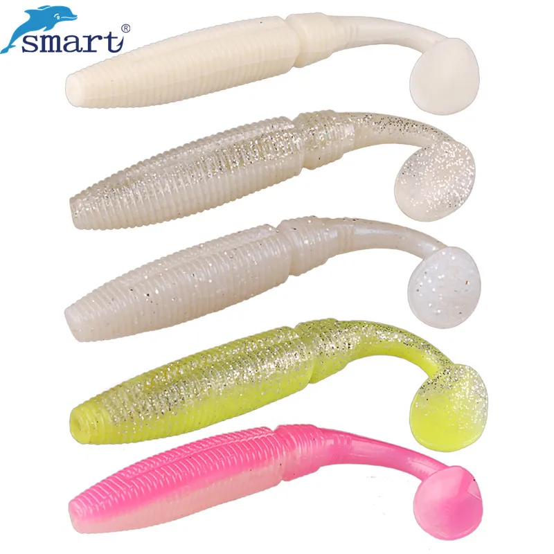 Smart Soft Fishing Lure 12cm 5Pcs/lot Baits Leurres Souples En Gros Trout Leurre Souple Bait Wobblers Swimbait | Спорт и развлечения