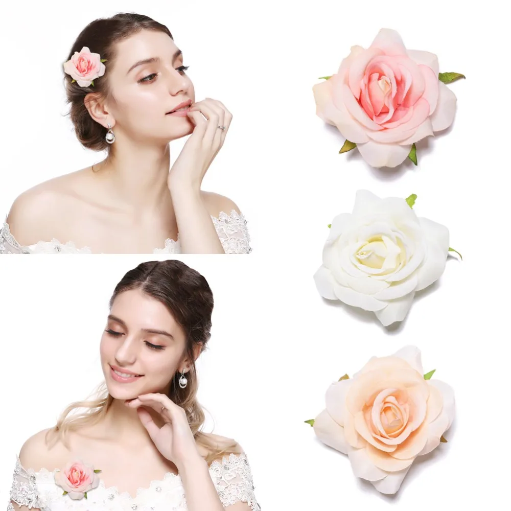 M MISM 2 Uses Fashion Flower Hair Clips Fabric Flower Brooches Men/Women Brooch Pins Suits Decoration Lapel Pins For Men Brooch
M MISM 2 Uses Fashion Flower Hair Clips Fabric Flower Brooches Men/Women Brooch Pins Suits Decoration Lapel Pins For Men Brooch