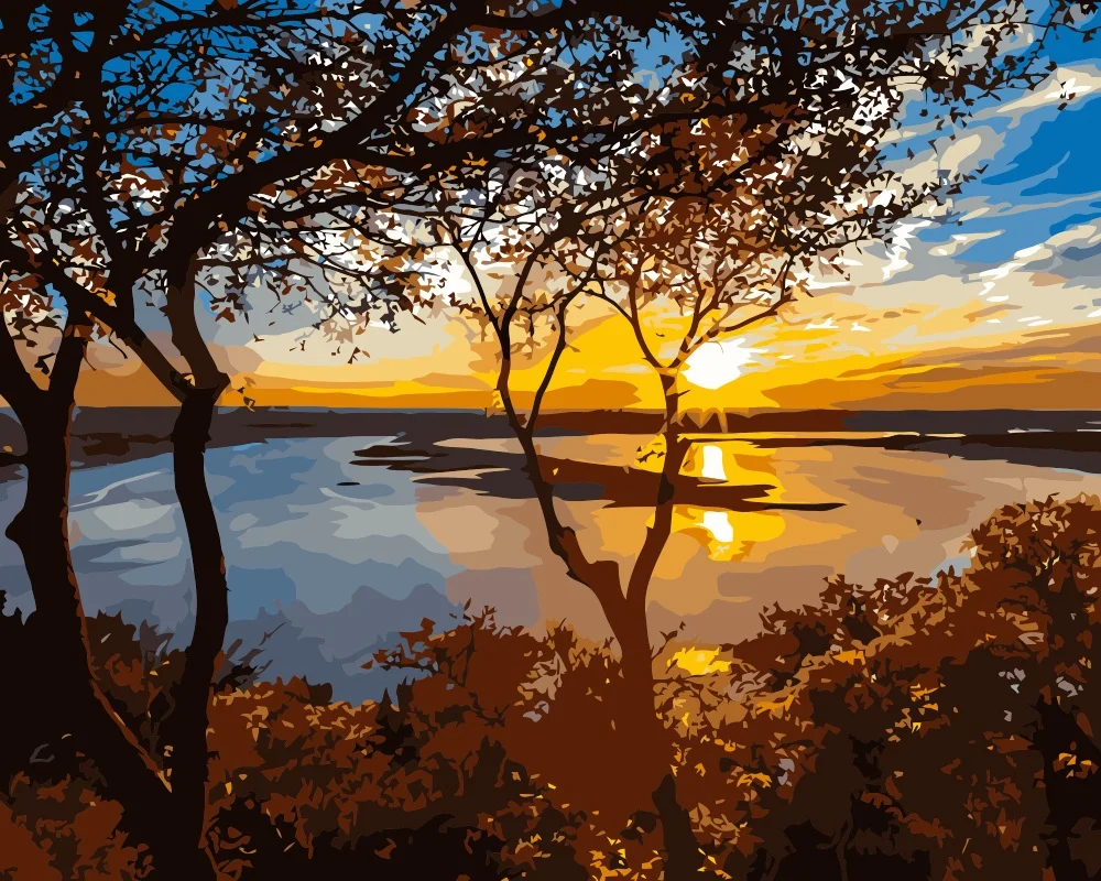 MaHuaf-i080 painting by numbers landscape Nature Scenery Sky Lake sunset on canvas for home decor hand painted unique DIY gift
MaHuaf-i080 painting by numbers landscape Nature Scenery Sky Lake sunset on canvas for home decor hand painted unique DIY gift
