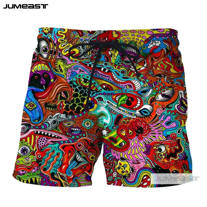 Jumeast 3D Printed Psychedelic Abstract Short Pants Colorful Totems Men/Women Loose Size Short Novelty Board Shorts Line Robot
Jumeast 3D Printed Psychedelic Abstract Short Pants Colorful Totems Men/Women Loose Size Short Novelty Board Shorts Line Robot