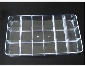 New transparent plastic storage box thicken large 18 grid jewelry electronic components collection Storage Boxes Bins 2pcs/lot
New transparent plastic storage box thicken large 18 grid jewelry electronic components collection Storage Boxes Bins 2pcs/lot