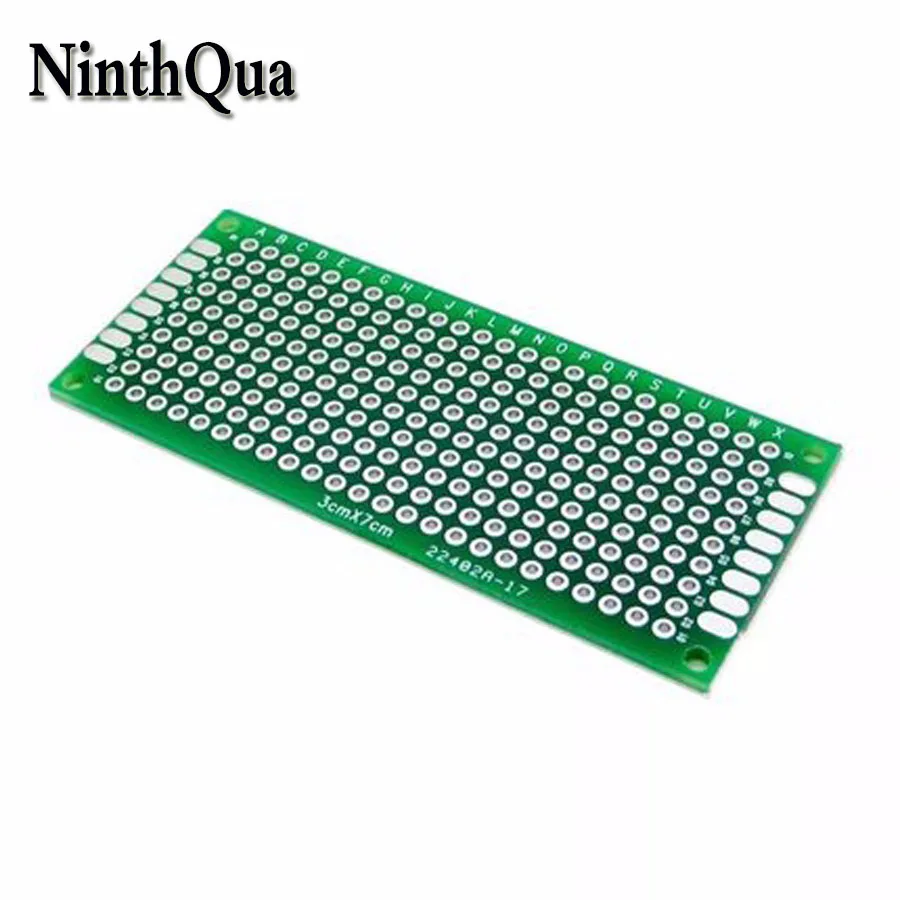 10pcs/lot 2.54mm Pitch Double Side Tinned Prototype PCB Universal Board 30*70 mm Experiment Matrix Circuit Board
10pcs/lot 2.54mm Pitch Double Side Tinned Prototype PCB Universal Board 30*70 mm Experiment Matrix Circuit Board