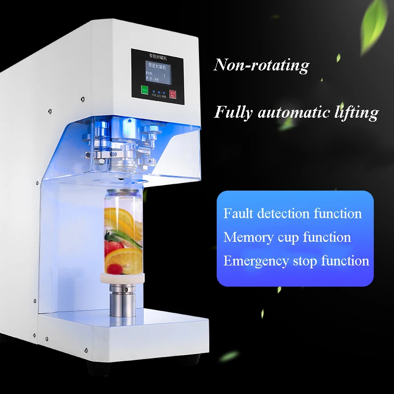 Full Automatic Can sealing machine for milk tea shop bubble drink cup Filling sealer Non-rotating Can Beverage sealing machine
Full Automatic Can sealing machine for milk tea shop bubble drink cup Filling sealer Non-rotating Can Beverage sealing machine