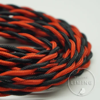 100M Meter 2*0.75mm Vintage Twisted Electrical Wire Green Textile Cable Edison Lamp Cord Braided Retro Pendant Light Lamp Wire
100M Meter 2*0.75mm Vintage Twisted Electrical Wire Green Textile Cable Edison Lamp Cord Braided Retro Pendant Light Lamp Wire